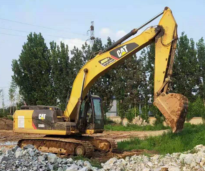 Used Cat320D excavator