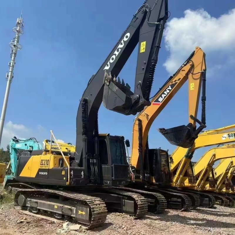 Used VOLVO EC210 excavator